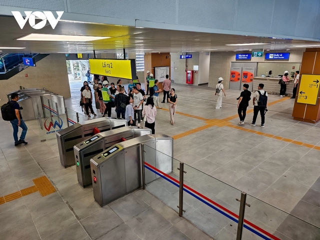 Ha Noi: Second metro line starts commercial run- Ảnh 3.