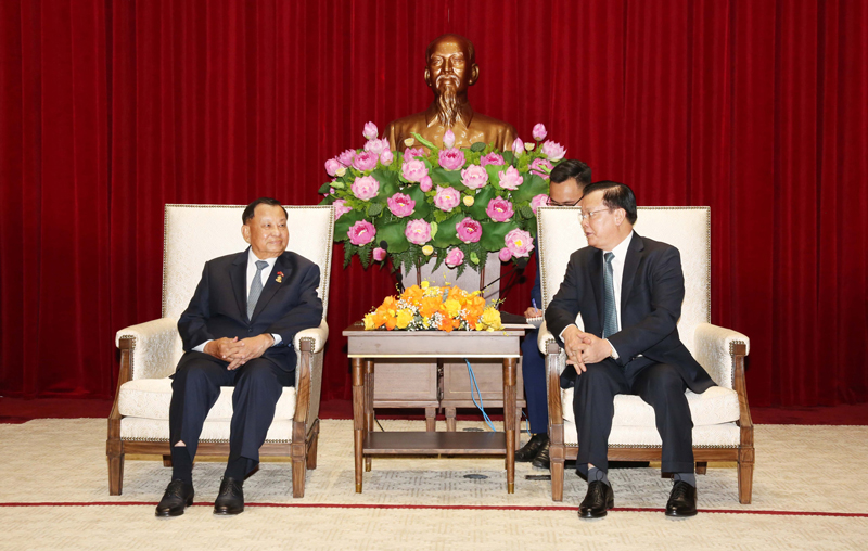 Hà Nội đóng góp vào quan hệ đoàn kết, hợp tác toàn diện Việt Nam - Campuchia  - Ảnh 1.