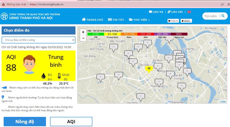 Chỉ số AQI Hà Nội Tăng Vọt, Cảnh Báo Ô Nhiễm Không Khí Mới
