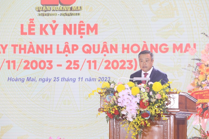 Quận Hoàng Mai kỷ niệm 20 năm thành lập- Ảnh 2.