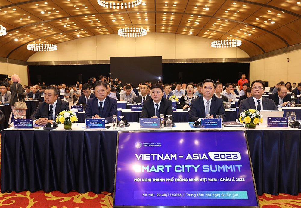 Khai mạc Hội nghị Thành phố thông minh Việt Nam - Châu Á 2023- Ảnh 4.