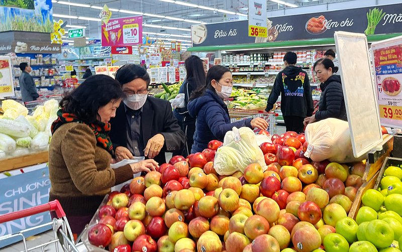 CPI tháng 2 của Hà Nội tháng tăng 0,49%