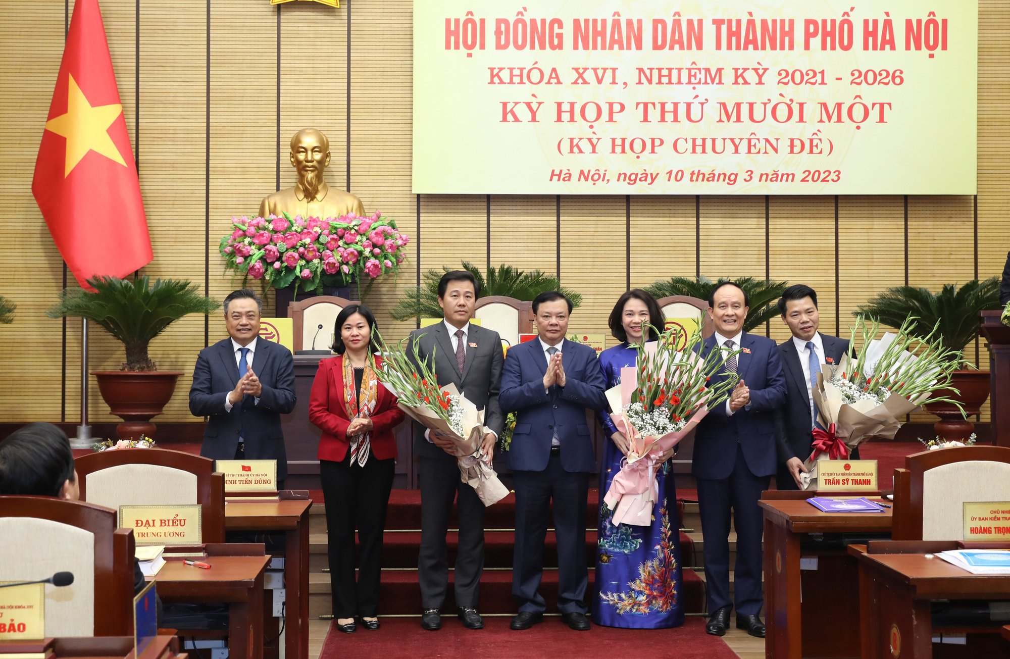 Bà Vũ Thu Hà được bầu làm Phó Chủ tịch UBND TP. Hà Nội