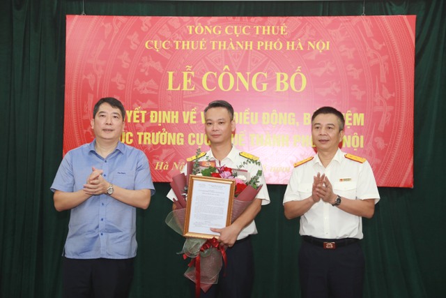Hà Nội có tân Cục trưởng Cục Thuế - Ảnh 1. Hà Nội có tân Cục trưởng Cục Thuế - Ảnh 1.
