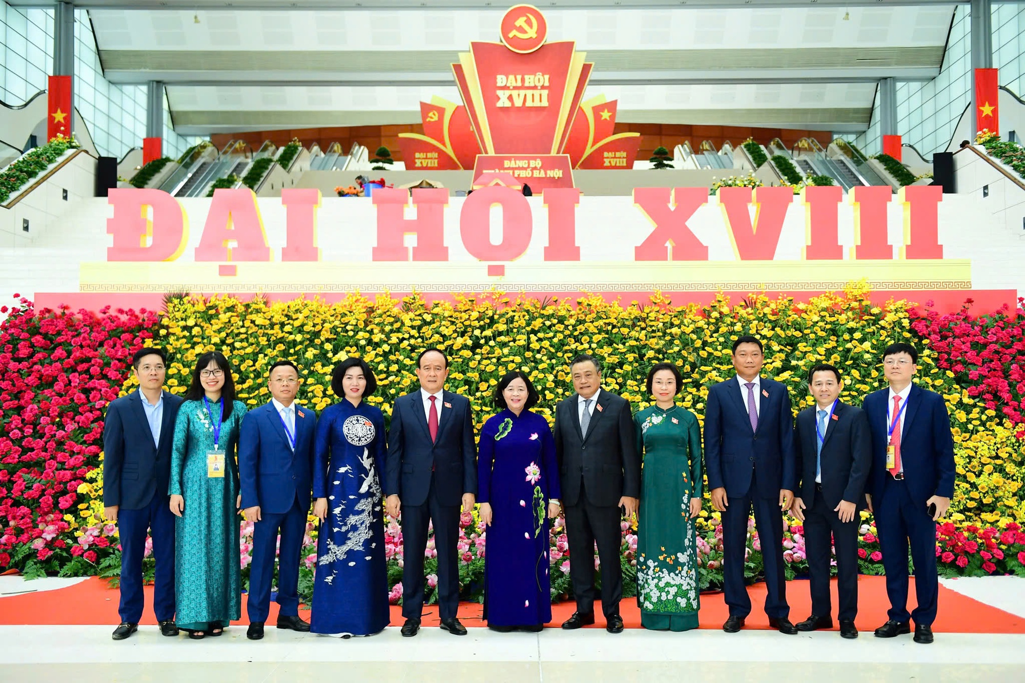 Đại hội Đảng bộ TP. Hà Nội: 4 nhiệm vụ để phát triển Thủ đô giai đoạn tới- Ảnh 5. Đại hội Đảng bộ TP. Hà Nội: 4 nhiệm vụ để phát triển Thủ đô giai đoạn tới- Ảnh 5.