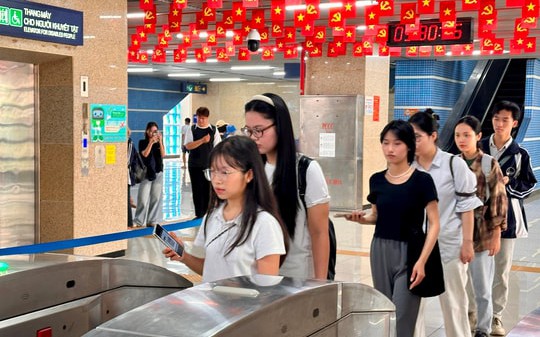 Hà Nội sẽ xác thực điện tử, nhận diện sinh trắc học với  hành khách đi tàu điện