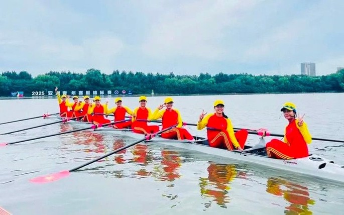 Việt Nam lần đầu đăng cai Giải vô địch Rowing châu Á 2025