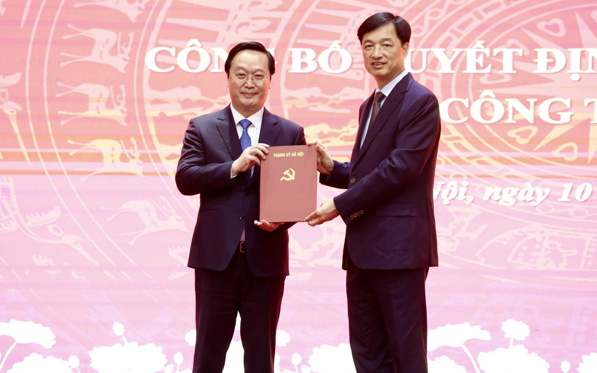 Đồng chí Nguyễn Đức Trung được điều động, chỉ định giữ chức Phó Bí thư Thành ủy Hà Nội