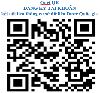 Quét mã QR đăng ký tài khoản kết nối liên thông cơ sở dữ liệu Dược Quốc gia- Ảnh 1.