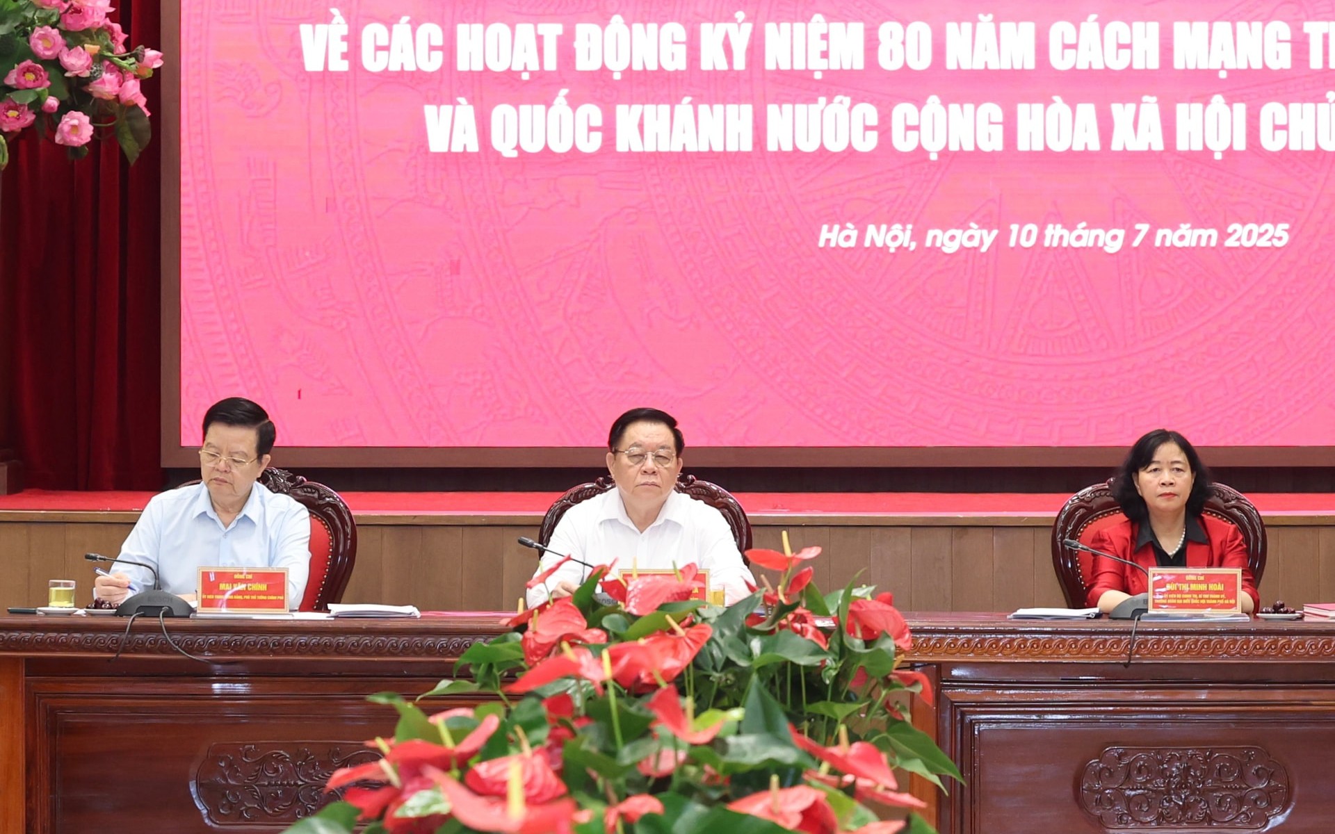 Bảo đảm chu đáo, an toàn cho Lễ kỷ niệm, diễu binh, diễu hành dịp 80 năm Quốc khánh 2/9