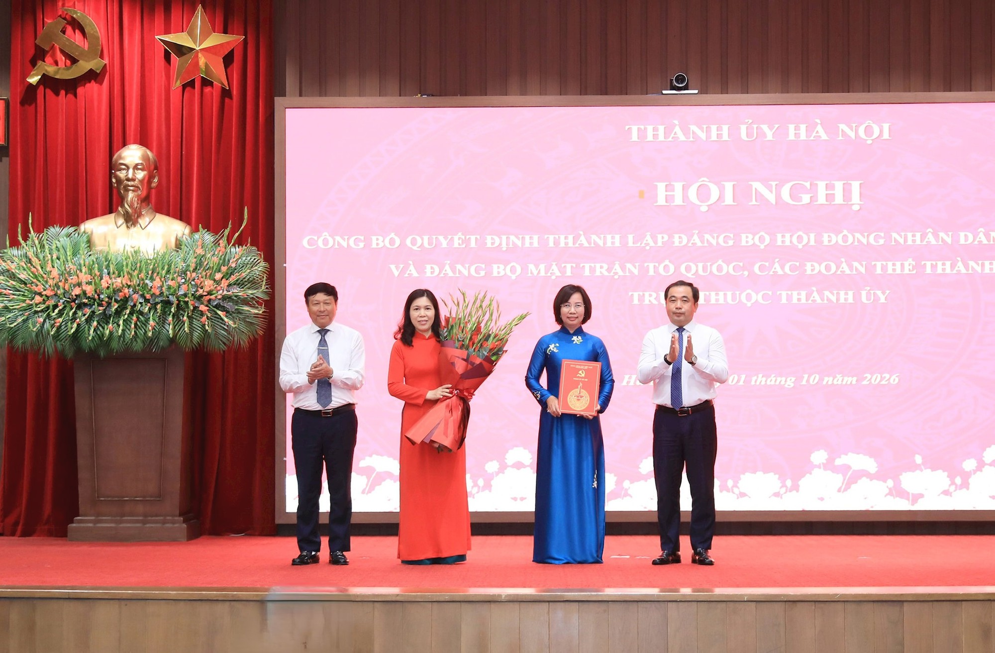 Thành lập Đảng bộ HĐND và Đảng bộ MTTQ, các đoàn thể thành phố trực thuộc Thành ủy Hà Nội- Ảnh 2.