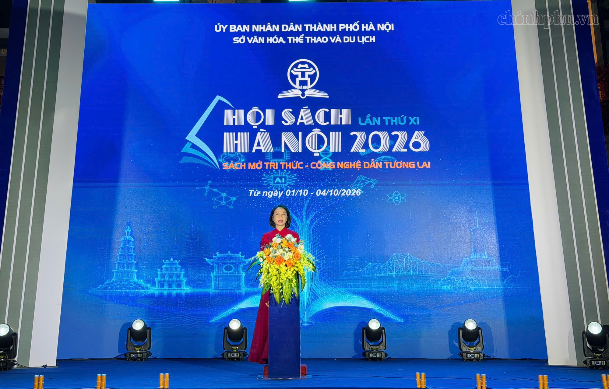 Khai mạc Hội sách Hà Nội lần thứ XI: 'Sách mở tri thức - Công nghệ dẫn tương lai'- Ảnh 1.