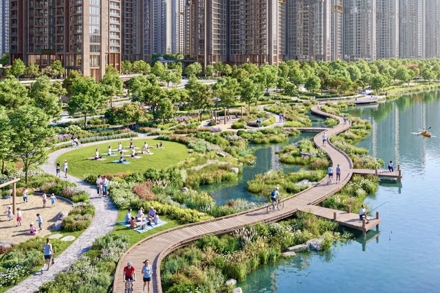 Hà Nội phát triển khu đô thị đa mục tiêu: Giải pháp an cư, tạo sinh kế và bình ổn thị trường bất động sản- Ảnh 1. Hà Nội phát triển khu đô thị đa mục tiêu: Giải pháp an cư, tạo sinh kế và bình ổn thị trường bất động sản- Ảnh 1.