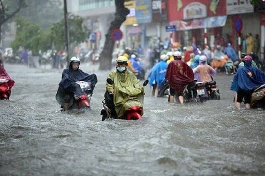Hà Nội yêu cầu các xã, phường chủ động ứng phó ảnh hưởng của áp thấp nhiệt đới- Ảnh 1. Hà Nội yêu cầu các xã, phường chủ động ứng phó ảnh hưởng của áp thấp nhiệt đới- Ảnh 1.
