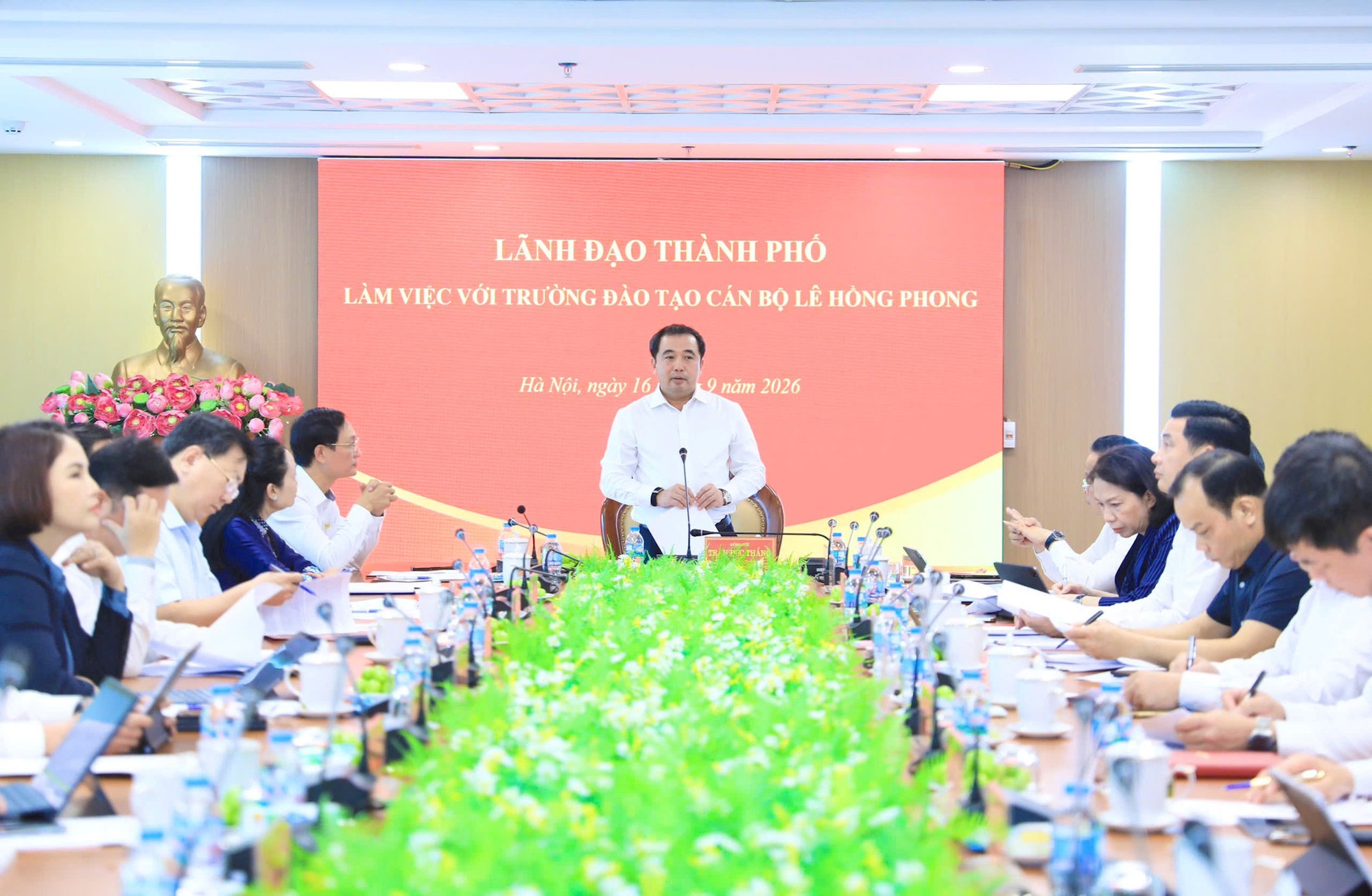 Đổi mới toàn diện, xây dựng Trường Đào tạo cán bộ Lê Hồng Phong hiện đại, thông minh- Ảnh 1.