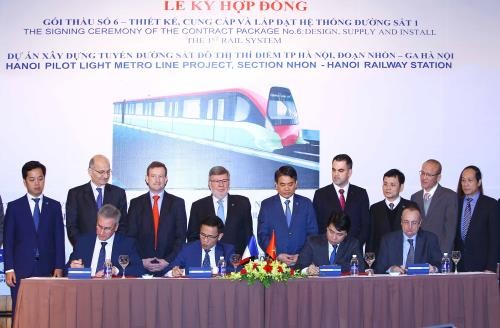 Metro rail system project gets credit