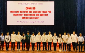 184 học sinh Hà Nội tham dự kỳ thi chọn học sinh giỏi quốc gia năm học 2021-2022