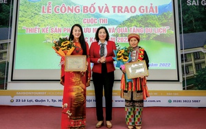 Quảng bá hình ảnh áo dài Việt qua sản phẩm quà tặng du lịch
