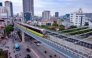 Metro Nhổn - ga Hà Nội hoàn thành 7 ngày chạy thử đoạn trên cao