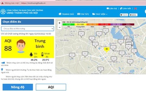 Hà Nội: Chất lượng không khí nhiều khu vực ở mức kém