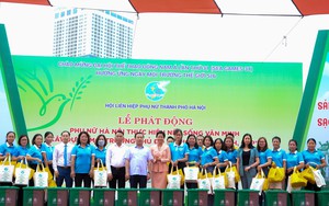 Phụ nữ Thủ đô xây dựng môi trường ‘Sáng, xanh, sạch, đẹp’ chào mừng SEA Games 31