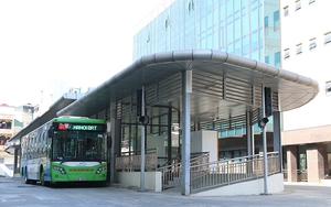 Đề xuất cho thêm phương tiện đi chung làn với xe buýt BRT 01