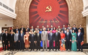 Hội đàm cấp cao lãnh đạo Thủ đô Hà Nội và Thủ đô Viêng Chăn