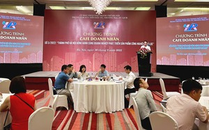'Cafe Doanh nhân': Đồng hành cùng doanh nghiệp công nghiệp chủ lực