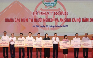 Hà Nội phát động Tháng cao điểm ‘Vì người nghèo’ năm 2023