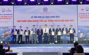 Hà Nội: Tôn vinh 33 sản phẩm đạt danh hiệu sản phẩm công nghiệp chủ lực năm 2023