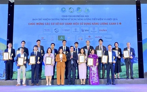 Hà Nội vinh danh 66 cơ sở đạt danh hiệu sử dụng năng lượng xanh năm 2023
