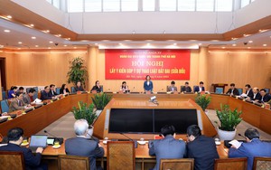 Đoàn đại biểu Quốc hội Hà Nội lấy ý kiến góp ý dự thảo Luật Đất đai (sửa đổi)