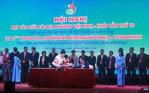 Tổ chức Hội nghị hợp tác giữa các địa phương Việt Nam và Pháp lần thứ 12