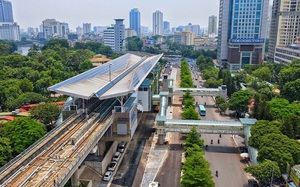 Đã hoàn thành 8 nhà ga trên cao tuyến đường sắt đô thị Nhổn - ga Hà Nội