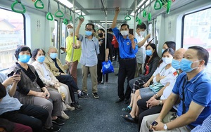 Metro Cát Linh - Hà Đông xác lập kỷ lục vận chuyển hành khách dịp Quốc khánh 2/9