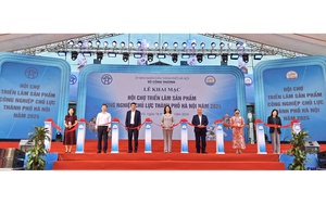 Khai mạc Hội chợ triển lãm sản phẩm công nghiệp chủ lực TP. Hà Nội năm 2024