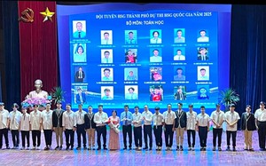 13 đội tuyển Hà Nội sẽ dự kỳ thi học sinh giỏi quốc gia