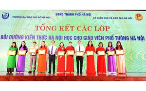 Hơn 5.000 giáo viên được bồi dưỡng kiến thức Hà Nội học