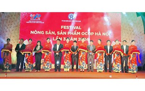 Khai mạc Festival nông sản Hà Nội lần 3 năm 2024