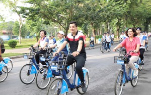 Hà Nội tổ chức 'Hành trình xe đạp hữu nghị vì Hà Nội xanh'