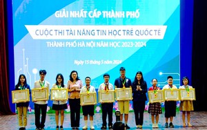 Hà Nội có 2 học sinh xuất sắc dự cuộc thi Vô địch tin học văn phòng thế giới