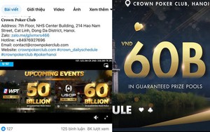 TP. Hà Nội chỉ đạo làm rõ thông tin về giải poker 