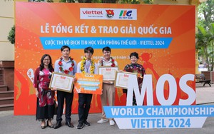 6 thí sinh Việt Nam tham gia chung kết Cuộc thi Vô địch tin học văn phòng thế giới