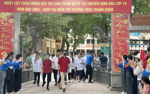 Kỳ thi vào lớp 10 THPT tại Hà Nội diễn ra an toàn trong ngày thi đầu tiên