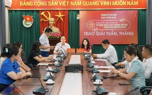 Trao giải ‘Cuộc thi tìm hiểu 70 năm Ngày Giải phóng Thủ đô’