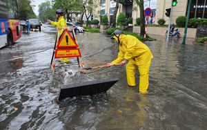 Ứng trực 24/24, phòng chống úng ngập do ảnh hưởng bão số 2