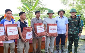 Kiểm tra công tác phòng chống, khắc phục hậu quả úng ngập tại huyện Chương Mỹ