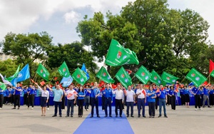 Lễ xuất quân chiến dịch 'Mùa hè xanh 2024 - Sáng mãi ngọn lửa Ba sẵn sàng'