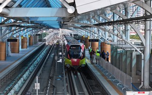 Metro Nhổn-Ga Hà Nội thu hút gần 600 nghìn lượt khách