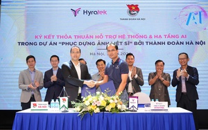 Thành Đoàn Hà Nội hợp tác với Hyratek và Qualcomm trong dự án phục dựng ảnh Liệt sĩ